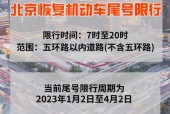 北京今日限号限行？北京今日限号限行车尾号是多少？
