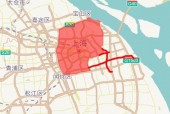 上海限行区域地图？上海限行区域地图内环？