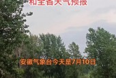 最近安徽天气有雨吗，安徽这两天有雨吗