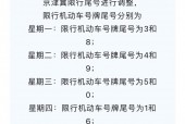 香河限行尾号是多少，香河尾号限行时间？