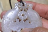双鱼玉佩五张恐怖照片图片，双鱼玉佩的照片