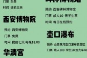 西安需要提前预约的景点？西安景点提前多久预约？