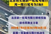今日限号限行车尾号是多少北京，今日限号北京几点到几点