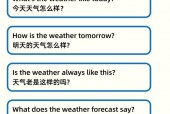 天气预报英语怎么说，提供实时天气预报英语怎么说？