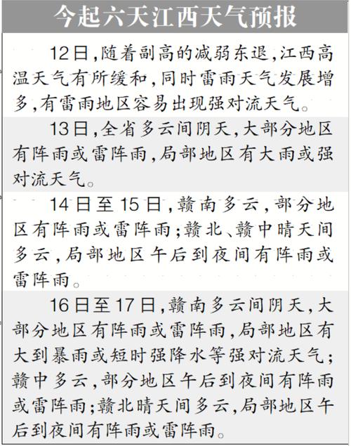 鹰潭十五天天气预报，鹰潭天气14日？  第5张