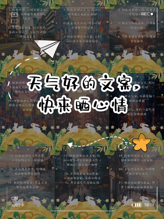 好天气的朋友圈文案，好天气的朋友圈文案短句？  第3张