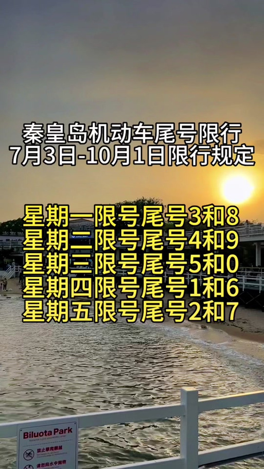 秦皇岛限号区域地图？秦皇岛限号区域地图2021？  第4张