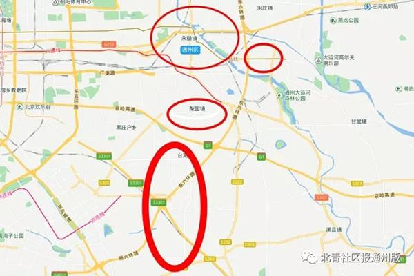 燕郊限行区域，燕郊限行区域图  第4张