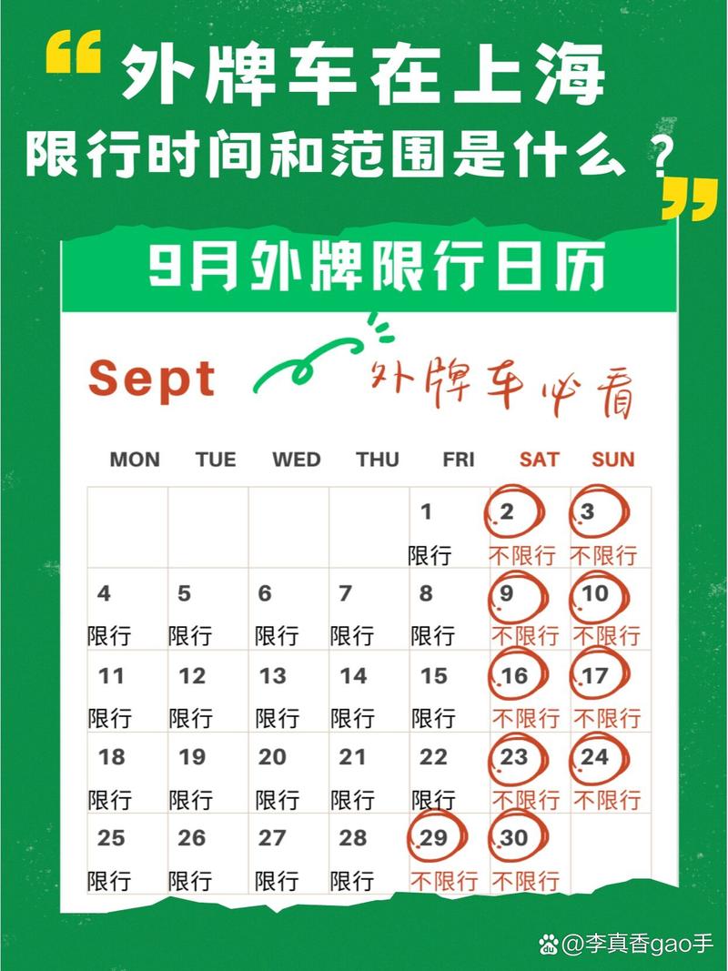 上海外牌限行时间2023年新规定？上海外牌限行时间2023年新规定图片？  第5张