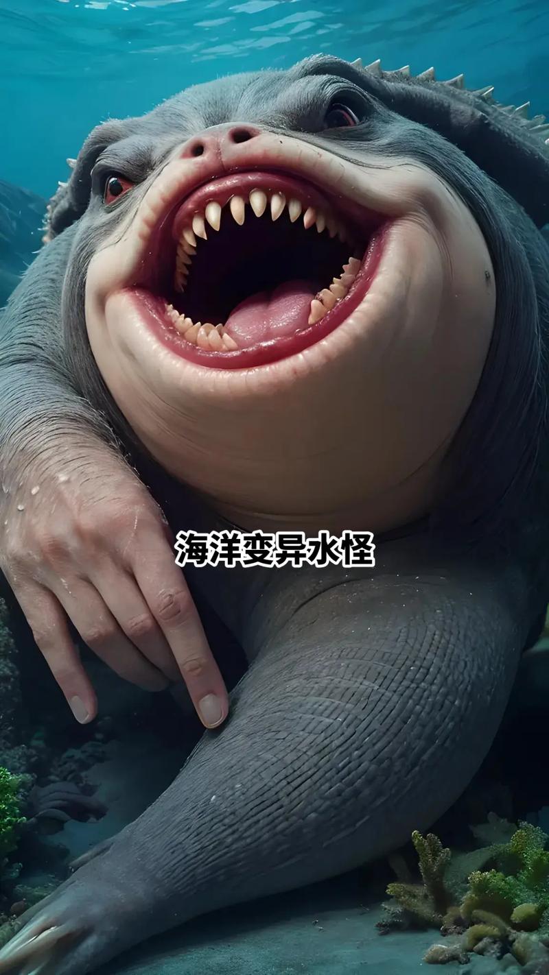 湖泊拍到水怪的照片，水怪现身湖面被拍到  第1张