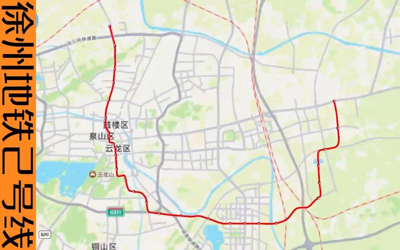 徐州2号线地铁站点图？徐州2号线地铁站点图片？  第3张