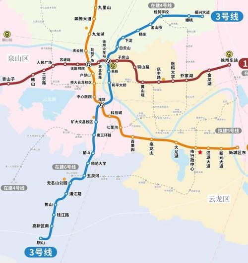 徐州2号线地铁站点图？徐州2号线地铁站点图片？  第5张