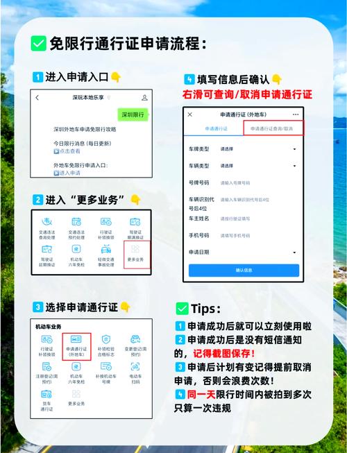 外地车在深圳怎么申请免限行，外地车进入深圳申请免限行？  第3张