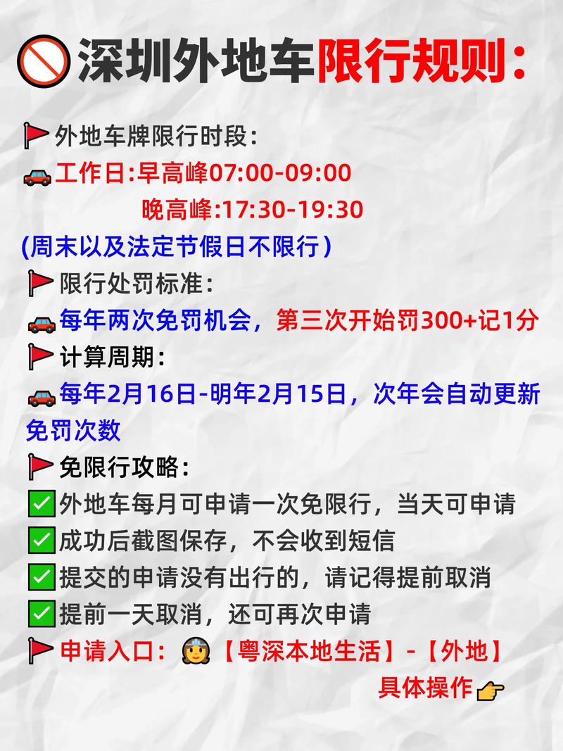 外地车在深圳怎么申请免限行，外地车进入深圳申请免限行？  第4张
