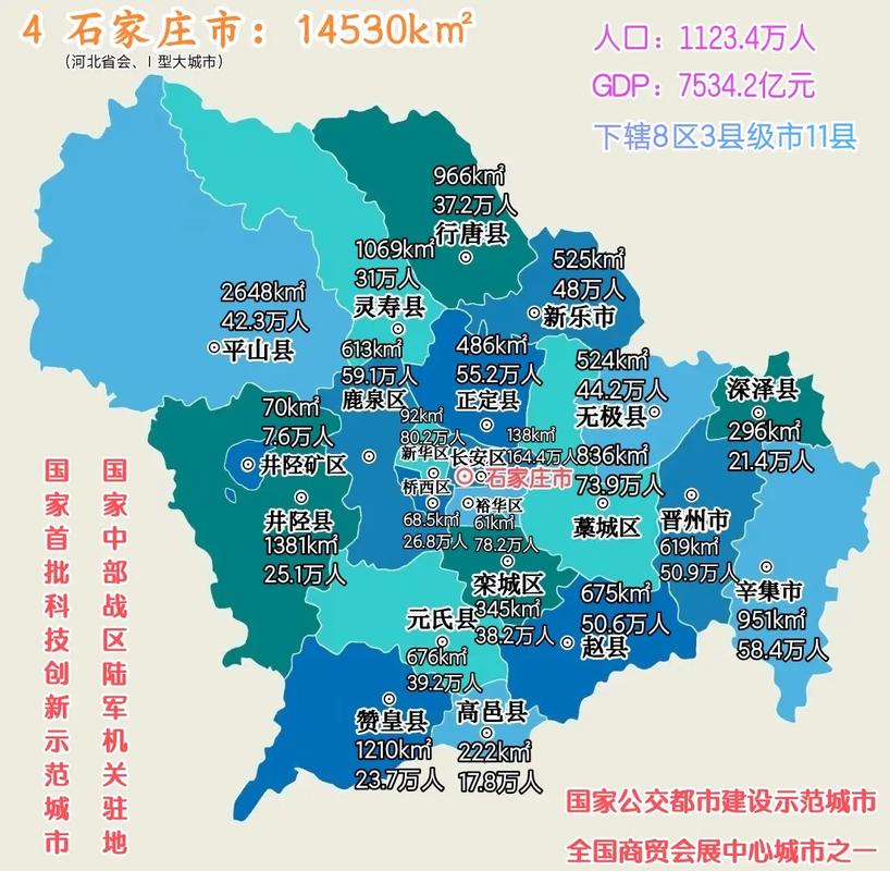 石家庄区域划分图，石家庄区域划分图界限  第1张