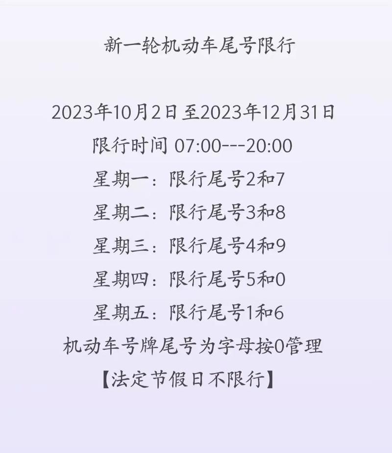 燕郊限号，燕郊限号今日限行  第4张