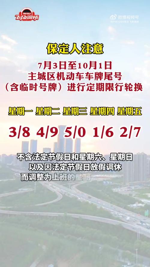 保定今日限号查询？2024年最新限号时间表？  第2张