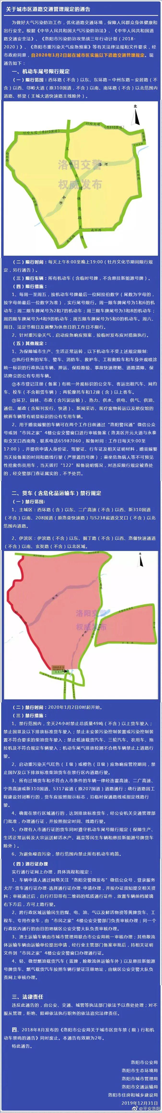 洛阳限号吗，洛阳限号吗最新规定？  第2张