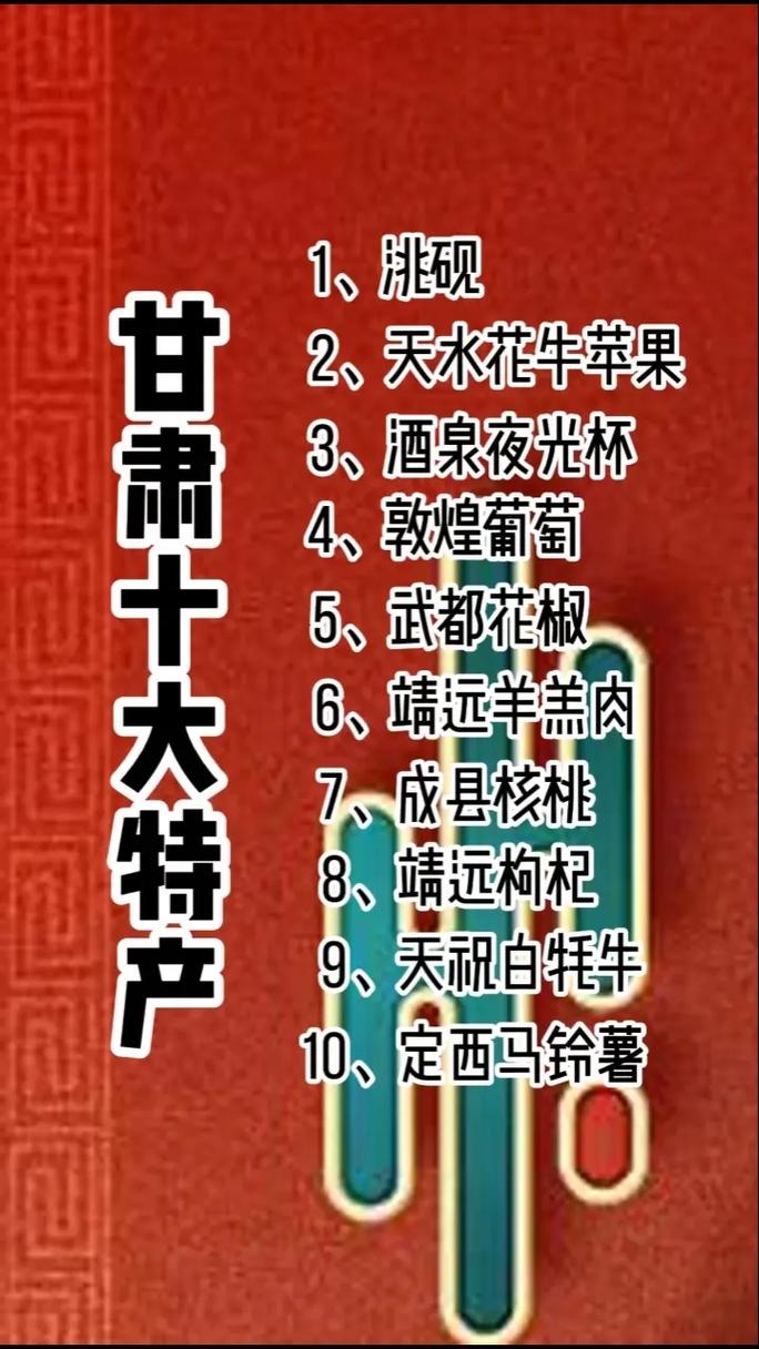 甘肃省美食特产简介介绍，甘肃省特色食物？  第1张
