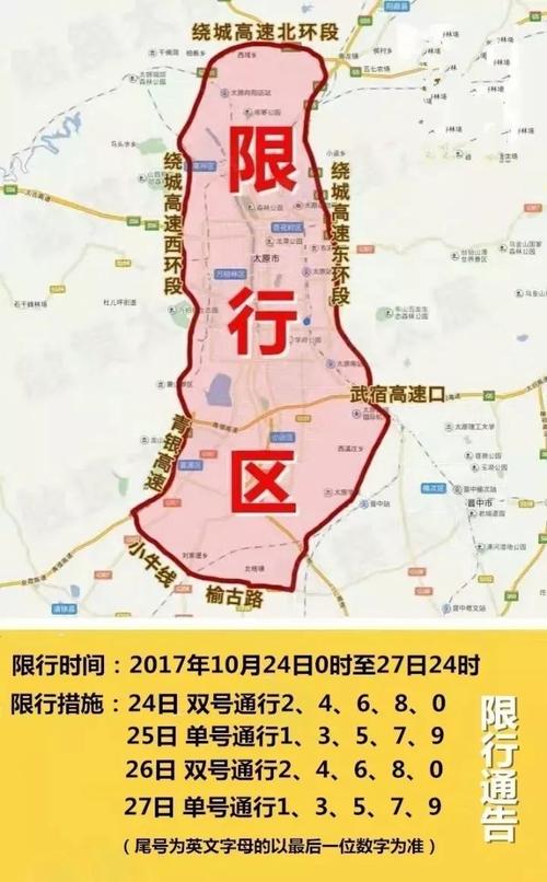 太原今日限行，太原今日限行车辆尾号  第6张