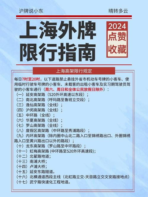 上海外牌限行时间表，上海外牌限行时间表2025？  第5张