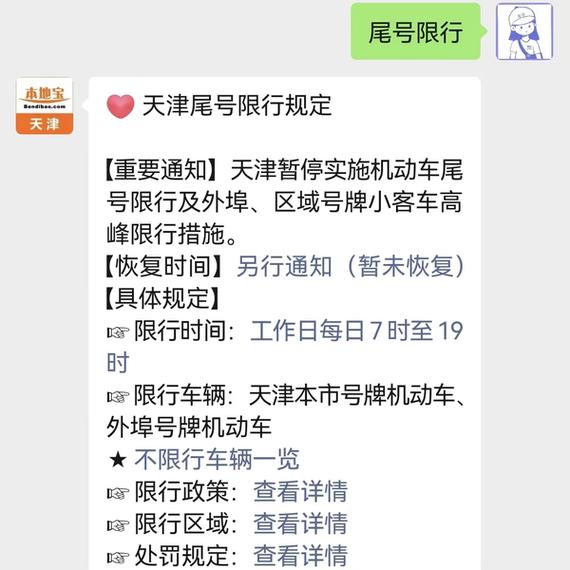 天津车限号今天限几号啊，天津限号今天限多少  第4张