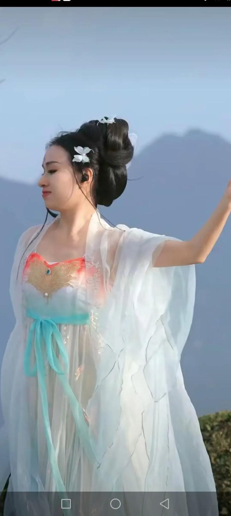 世界上有人拍到仙女，世界上有人拍到仙女到了天宫  第1张