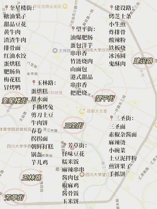 成都特色美食区？成都市区特色美食？  第1张