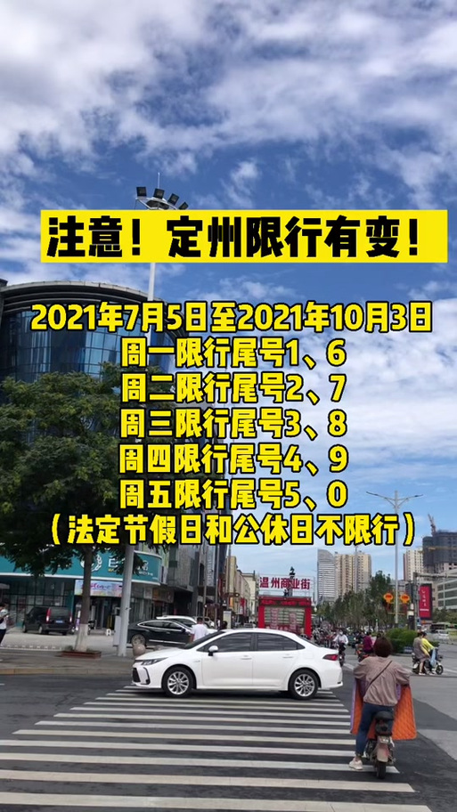 定州限行，2024定州今日限号查询？  第1张