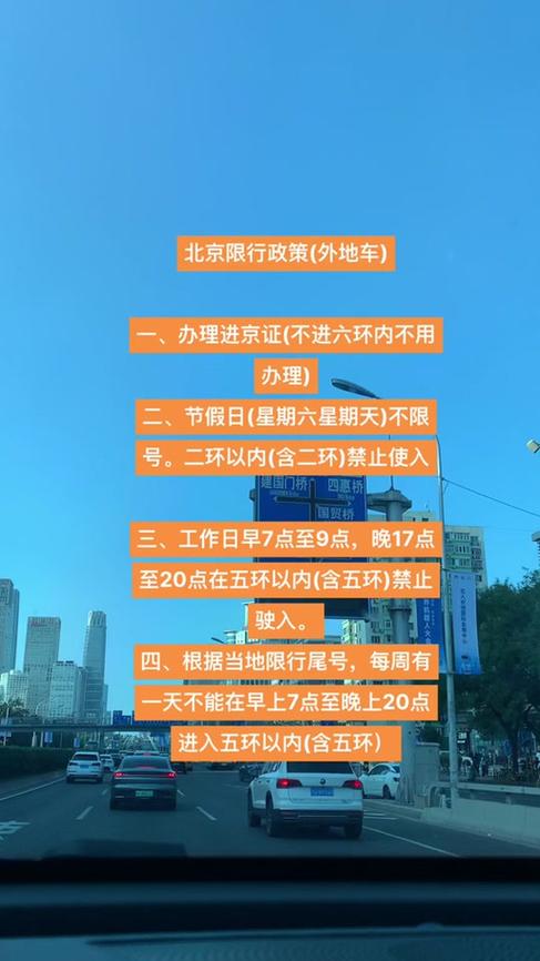 外地车进京限号吗，外地车进京最新规定2025年？  第3张