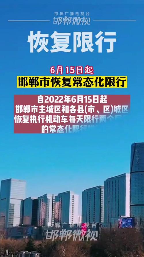邯郸限号最新通知今天，邯郸限号最新通知今天查询  第6张