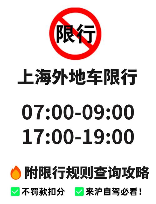 上海限行外地车时间规定，上海外牌限行时间表？  第2张
