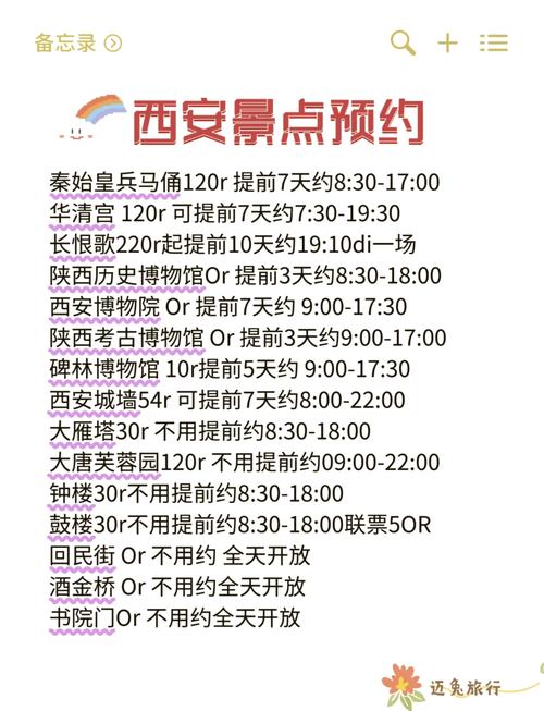 西安需要提前预约的景点？西安景点提前多久预约？  第4张