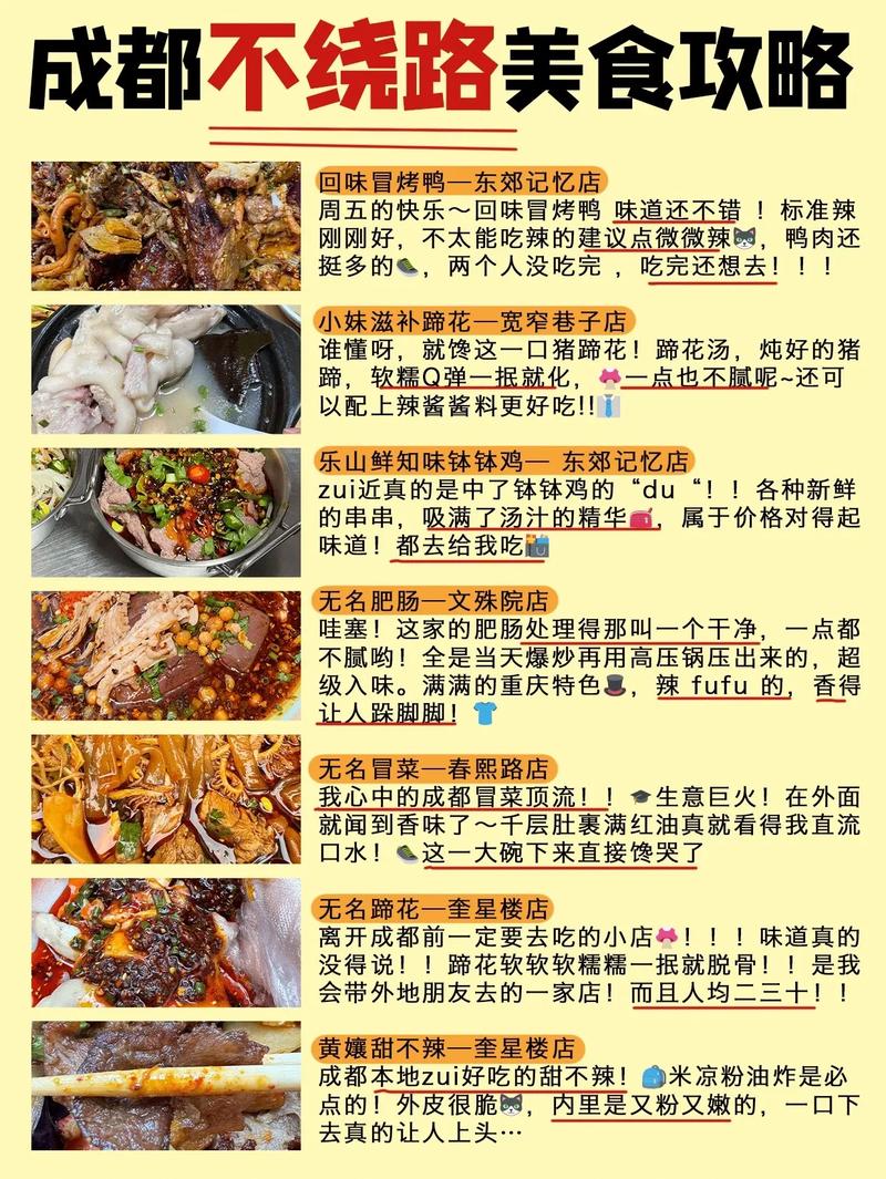 成都美食攻略吧哥哥，成都美食实拍？  第2张