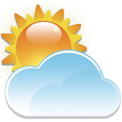 天气预报多云的图标，1～26个天气符号？  第2张