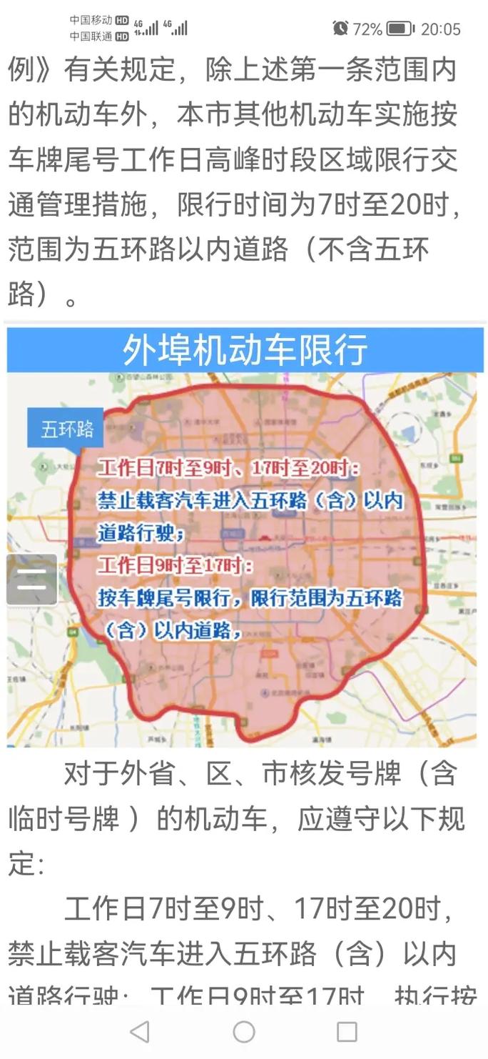 今日限号限行车尾号是多少北京，今日限号北京几点到几点  第2张