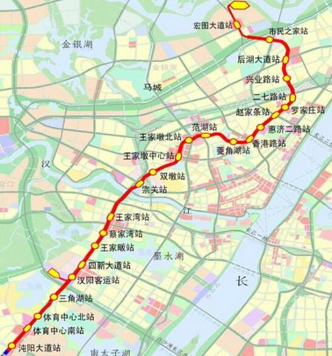 武汉地铁3号线二期最新消息，武汉地铁3号线最新线路图2期什么时候建  第5张