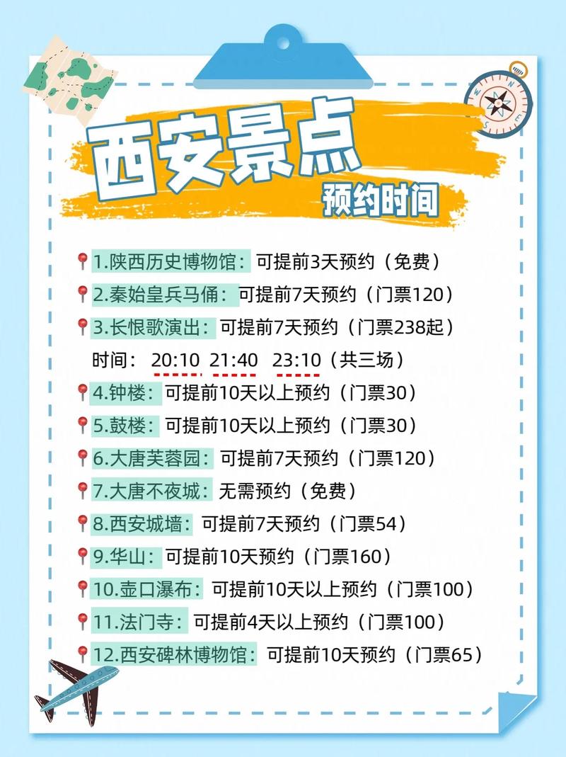 西安需要提前预约的景点，西安哪些景点要提前预约  第1张