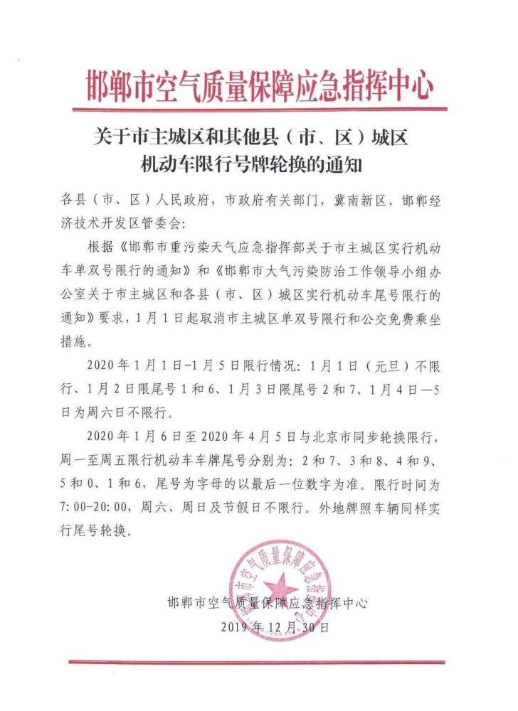 魏县限号查询，魏县限号查询2023最新通知  第3张