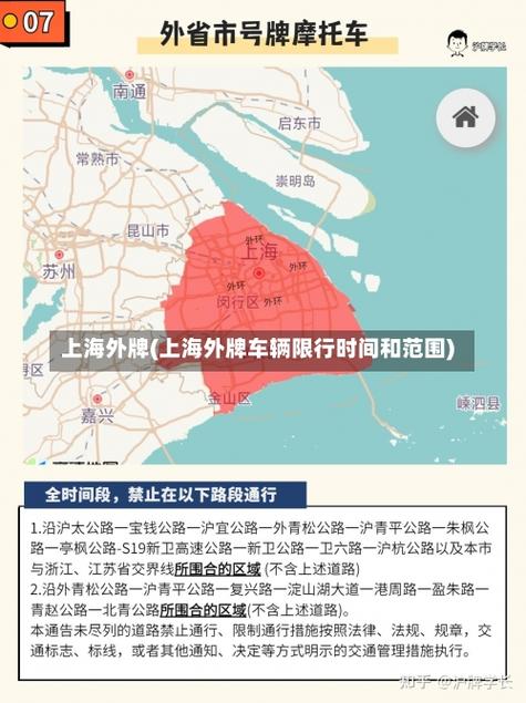 上海外牌限行规定，外地车在上海限行规定？  第3张