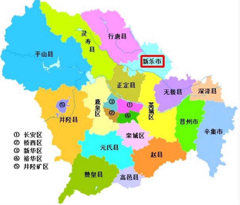 石家庄区域划分图，石家庄区域划分图2024  第1张
