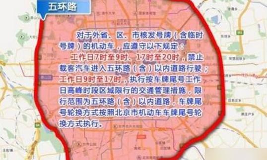 外地车牌北京限行政策，外地车牌北京限行政策规定？  第2张