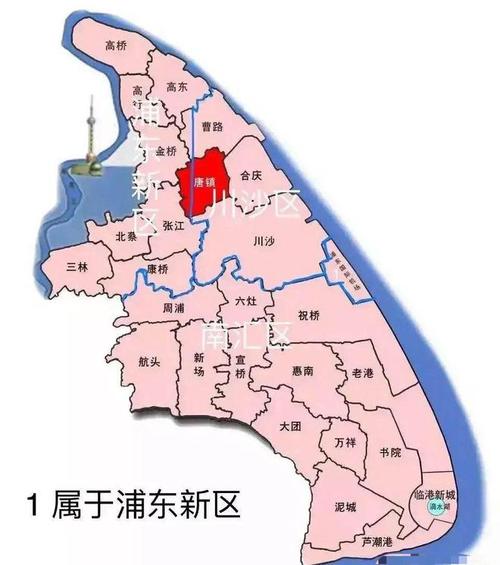 三林镇范围，三林镇辖区  第1张