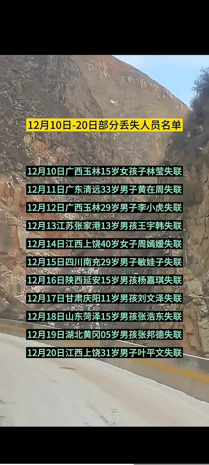 失踪案例真实事件，失踪案新闻？  第6张