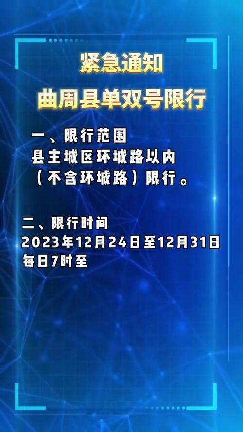 曲周限号查询最新今天，曲周限号几点到几点  第2张