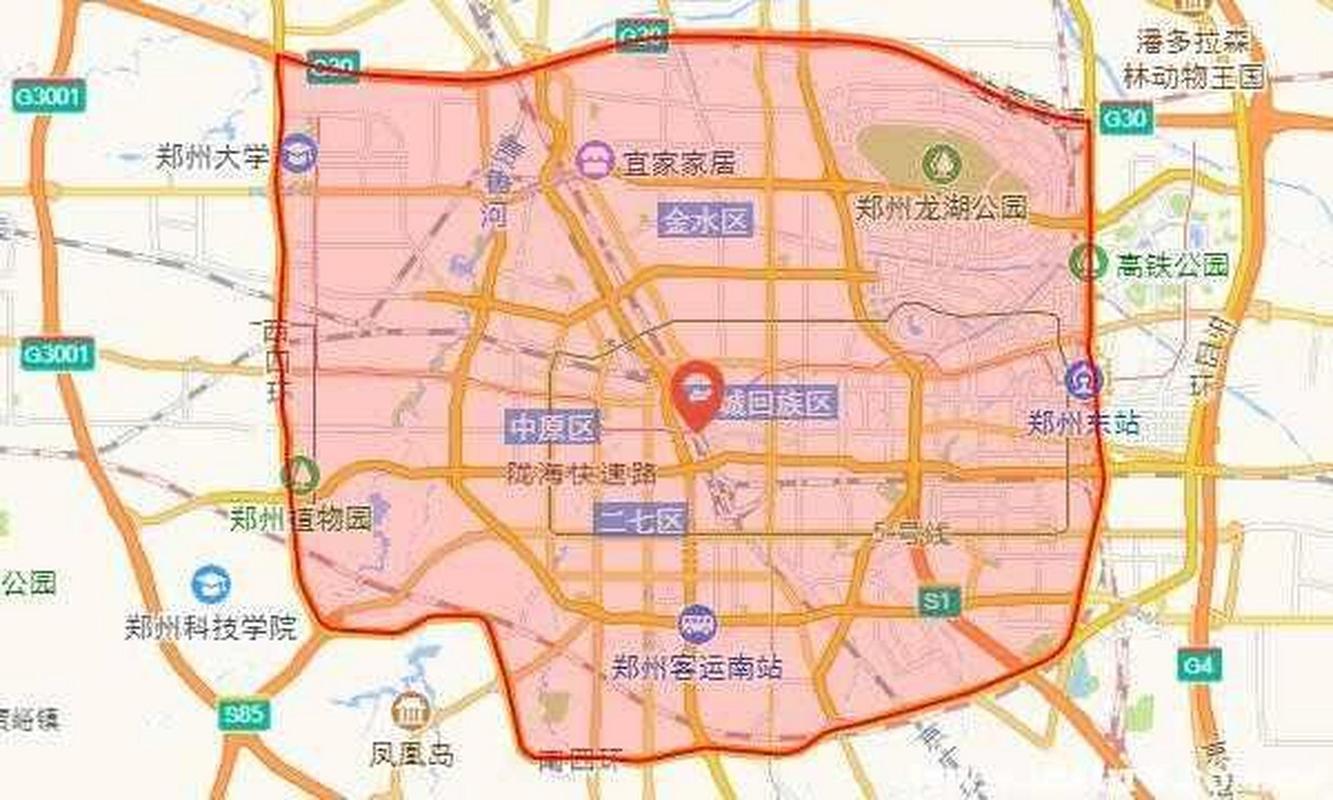 郑州限号范围，郑州限号范围详细地图？  第1张