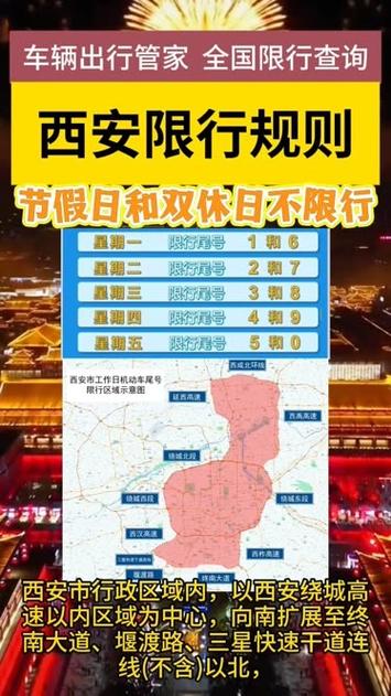 西安汽车限号查询，西安汽车限号的时间是几点到几点  第2张