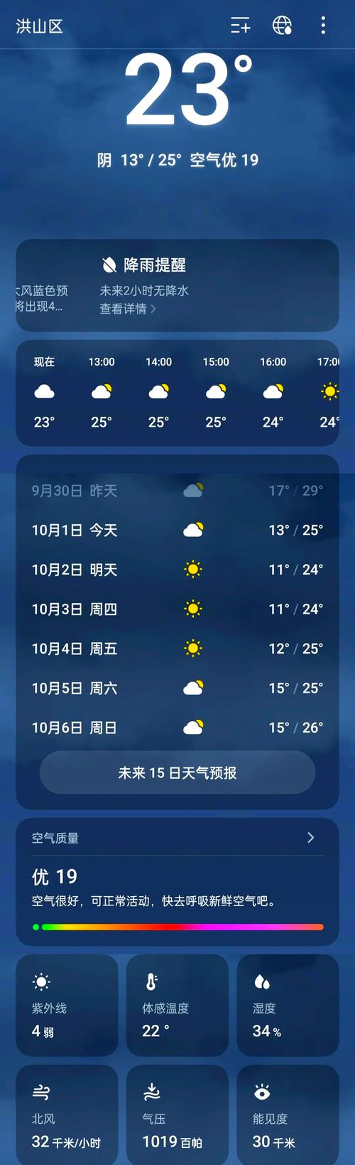 武汉天气预报一周内，武汉天气预报一周内查询  第3张