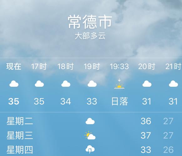 湖南常德天气15天，常德天气预报15天查询结果？  第3张