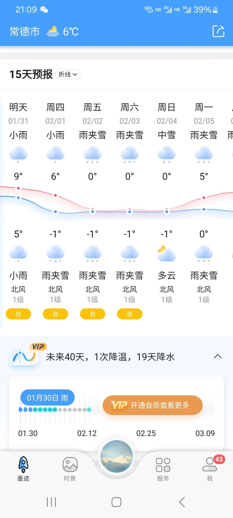 湖南常德天气15天，常德天气预报15天查询结果？  第4张